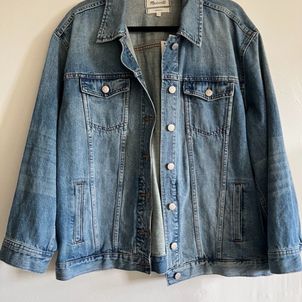 Madewell Oversized Denim Jacket - NWT